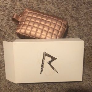 MAC “Riri loves Mac” makeup bag from the Rihanna x Mac collection